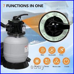 10 Sand Filter Above Ground with 1/3HP Pool Pump 2087GPH Flow with 24H Timer 10 Sand Filter Above Ground with 1/3HP Pool Pump 2087GPH Flow with 24H Timer