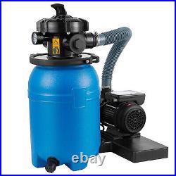 10 Sand Filter with1/3HP Water Pump for Above Ground Swimming Pool Pump 2640GPH