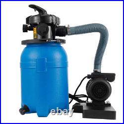 10 Sand Filter with 1/3HP Water Pump Above Ground Swimming Pool Pump 2640GPH 10 Sand Filter with 1/3HP Water Pump Above Ground Swimming Pool Pump 2640GPH