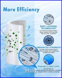 115 Sq Ft Pool Filter Cartridge 4-Pack for Jandy CL460/CV460 115 Sq Ft Pool Filter Cartridge 4-Pack for Jandy CL460/CV460