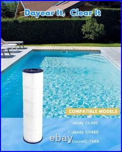 115 Sq Ft Pool Filter Cartridge 4-Pack for Jandy CL460/CV460 115 Sq Ft Pool Filter Cartridge 4-Pack for Jandy CL460/CV460