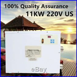 11KW 220V Electric Water Heater Hot Tub Digital Thermostat Swimming Pool+SPA US