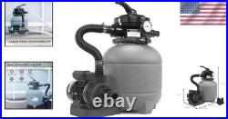 12-Inch Sand Pool Filter for Above-Ground Pools 2400GPH 7-Way Valve 12-Inch Sand Pool Filter for Above-Ground Pools 2400GPH 7-Way Valve