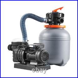 12 in Sand Filter Pump for Above Ground Swimming Pools 1/2 HP 3000 GPH Flow Rate 12 in Sand Filter Pump for Above Ground Swimming Pools 1/2 HP 3000 GPH Flow Rate