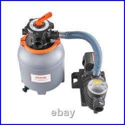 12 in Sand Filter Pump for Above Ground Swimming Pools 1/2 HP 3000 GPH Flow Rate 12 in Sand Filter Pump for Above Ground Swimming Pools 1/2 HP 3000 GPH Flow Rate