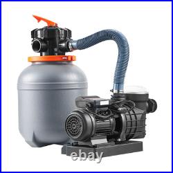 12 in Sand Filter Pump for Above Ground Swimming Pools 1/2 HP 3000 GPH Flow Rate 12 in Sand Filter Pump for Above Ground Swimming Pools 1/2 HP 3000 GPH Flow Rate