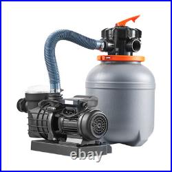 12 in Sand Filter Pump for Above Ground Swimming Pools 1/3 HP 2650 GPH Flow Rate 12 in Sand Filter Pump for Above Ground Swimming Pools 1/3 HP 2650 GPH Flow Rate