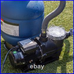 13 Sand Filter above Ground Pools Pump 2400GPH 4-Way Valve Swimming Pool with P