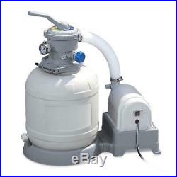 1400 GPH Sand Debris Filter with GFCI Above Ground Swimming Pool Cleaner Pump