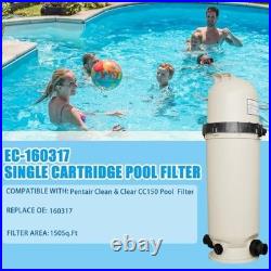 150 Sq Ft Pool Cartridge Filter Pentair Clean & Clear Cc150 160317 2 150 Gpm