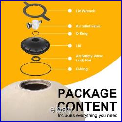154856 8.5 Buttress Thread Closure Tank Lid Kit for Pentair Triton TR100 TR140