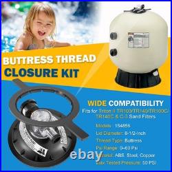 154856 Tank Lid Closure Kit 8.5 for Pentair Triton Pool Spa Filter TR100, TR140