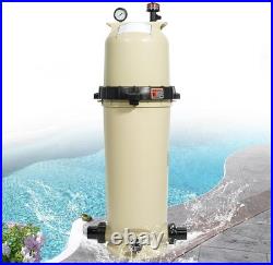 160317 Single Cartridge Pool Filter Pump Assembly-150 SqFt Minor Damage