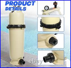 160317 Single Cartridge Pool Filter Pump Assembly-150 SqFt Minor Damage