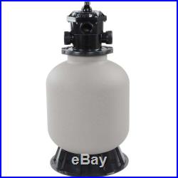 16 Above Inground Swimming Pool Sand Filter with Valve Fit 1/2HP 3/4HP Water Pump
