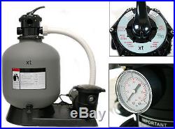 16 Sand Filter With 1HP Swimming Pool Pump Kit Combination X5031