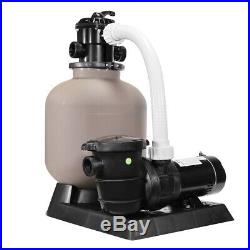 16 Sand Filter with 1HP Swimming Pool Pump Kit Combination Set