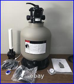 16 Swimming Pool Pump Sand Filter Above Inground Pond Fountain Fit 0.35 1 HP