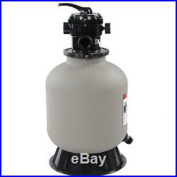 16 Swimming Pool Sand Filter In-Ground & Above-Ground 6-way valve operation