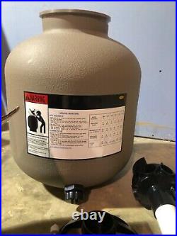 16 in Above Ground Swimming Pool Sand Filter Assembly 37SFT001-16TV6W-09