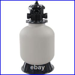 16in Sand Filter with 6-way Top Valve Grey