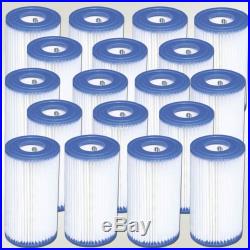 18 Pack Intex Type A Filter Cartridge for Above Ground Swimming Pool Pumps