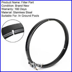 190003 Tension Control Clamp Kit Replacement Pool and Spa Filter, Black