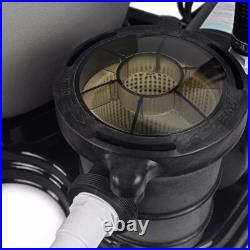 19 Above Ground Swimming Pool Sand Filter System with Pump 4500GPH with 1HP Pump 19 Above Ground Swimming Pool Sand Filter System with Pump 4500GPH with 1HP Pump