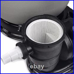 19 Above Ground Swimming Pool Sand Filter System with Pump 4500GPH with 1HP Pump 19 Above Ground Swimming Pool Sand Filter System with Pump 4500GPH with 1HP Pump