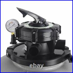 19 Sand Filter Above-Ground Pool with 1.5HP Pump for 18,000 Gallons