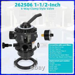 1-1/2-Inch 6-Way Clamp Style Valve Compatible, Fit for Tagelus/Sand Dollar/Meteor 1-1/2-Inch 6-Way Clamp Style Valve Compatible, Fit for Tagelus/Sand Dollar/Meteor