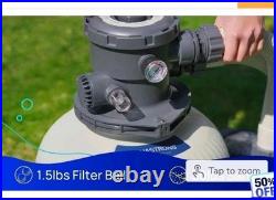 1/2HP Pool Pump2500GPH COMPLETE SET Sand Filter System with 6-Way Valve 1/2HP Pool Pump2500GPH COMPLETE SET Sand Filter System with 6-Way Valve