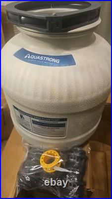 1/2HP Pool Pump2500GPH COMPLETE SET Sand Filter System with 6-Way Valve 1/2HP Pool Pump2500GPH COMPLETE SET Sand Filter System with 6-Way Valve