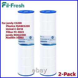 1/2-Pack Heavy Duty CS200 Pool Filter Cartridge for Jandy Pleatco PJANCS200