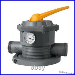 2200 Gallon Above Ground Swimming Pool Sand Filter Pump System 58500E Machine