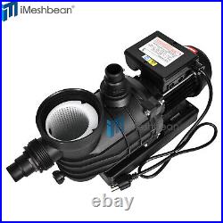 2280GPH 10 Sand Filter Above Ground 1/4HP Swimming Pool Pump intex compatible