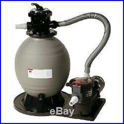 22-in Sand Filter System with 1.5 HP Pump for Above Ground PoolsNEW