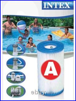 24 Pack Intex Type A Filter Cartridge for Above Ground Swimming Pool Pumps