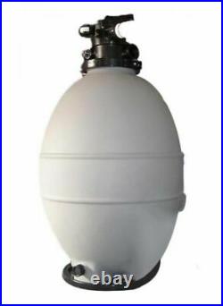 24 Patriot Above Ground up to 33,000 Gallons Swimming Pool Sand Filter with Valve