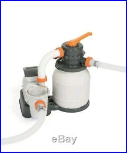 2600-7200 Gallon Sand Filter Flowclear Above Ground Pool Pump Flitration System