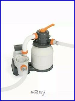 2600-7200 Gallon Sand Filter Flowclear Above Ground Pool Pump Flitration System