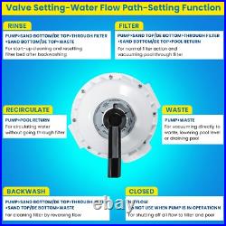 261050 2'' Hi-Flow Multiport Valve Replace for Pentair Pool/Spa D. E. &Sand Filter