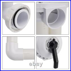 261050 Hi-Flow D. E. Filter 2in Slip Port Multiport Valve for Pentair Pac Fab