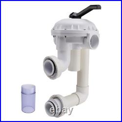 261050 Hi-Flow D. E. Filter 2in Slip Port Multiport Valve for Pentair Pac Fab