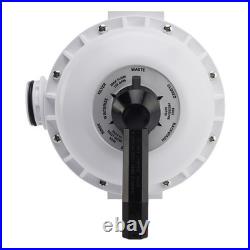 261050 Hi-Flow D. E. Filter 2in Slip Port Multiport Valve for Pentair Pac Fab