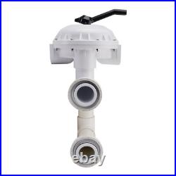 261050 Hi-Flow D. E. Filter 2in Slip Port Multiport Valve for Pentair Pac Fab