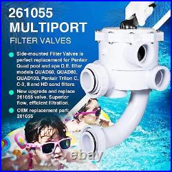 261055 Multiport Valve 2'' For Pentair Triton & Quad Pool & Spa D. E. /Sand Filter