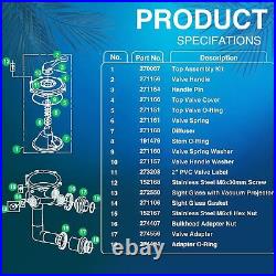 261055 Multiport Valve 2'' For Pentair Triton & Quad Pool & Spa D. E. /Sand Filter