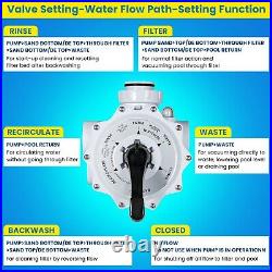 261055 Multiport Valve 2'' For Pentair Triton & Quad Pool/Spa D. E. & Sand Filter