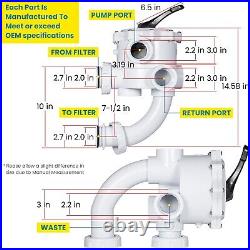 261055 Multiport Valve 2'' For Pentair Triton & Quad Pool/Spa D. E. & Sand Filter